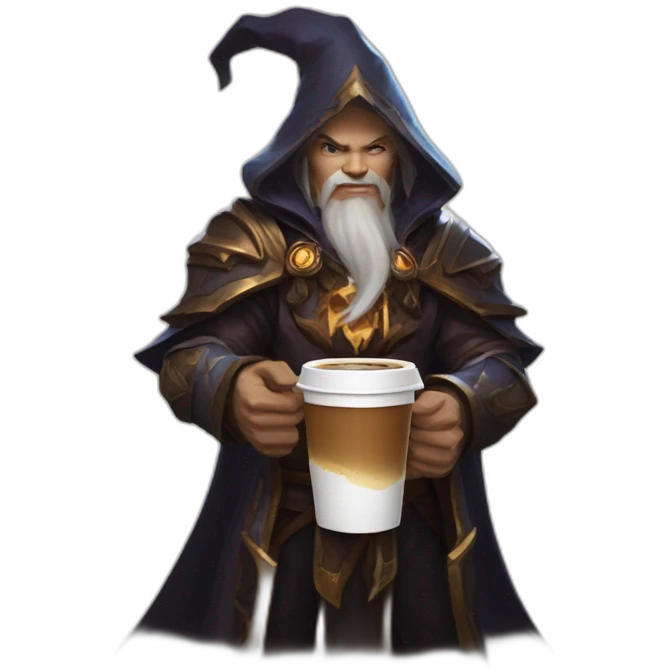 diablo immortal wizard needs coffee emoji
