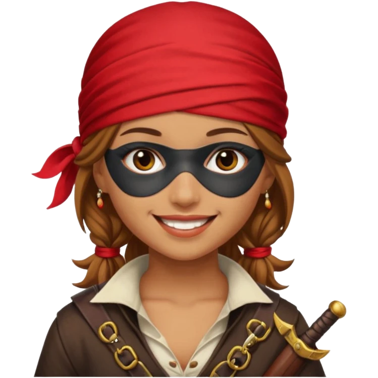 Girl pirate a sexy one  emoji