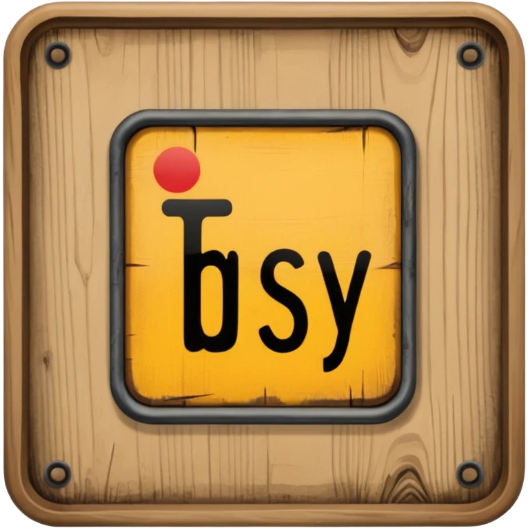Sign with the letters “busy” on it emoji