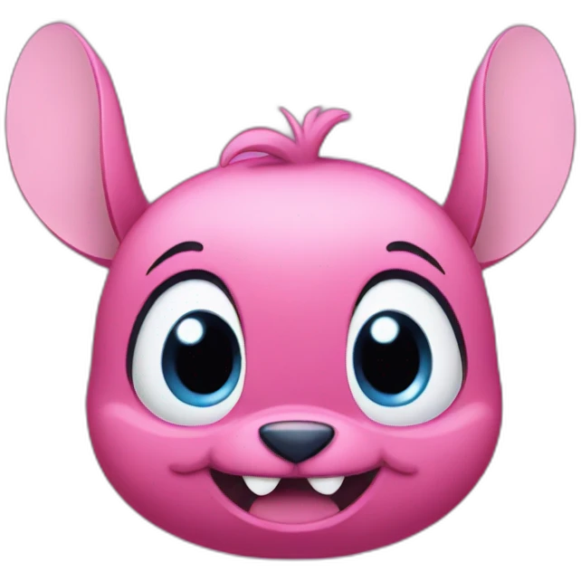 Stitch's pink friend emoji