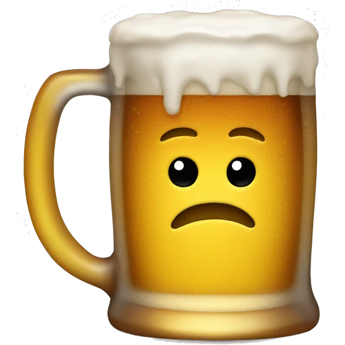 Beer mug  emoji