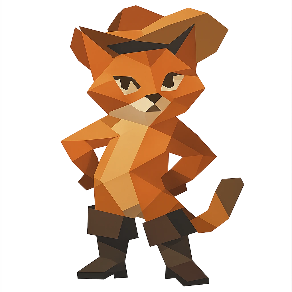 cat in boots emoji