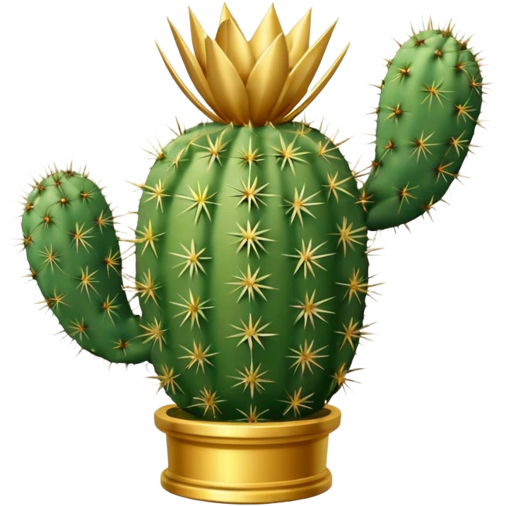 golf trophy cactus emoji