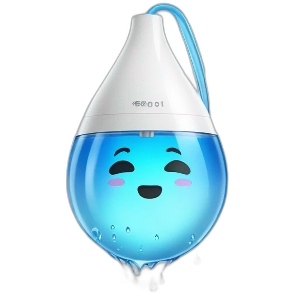 Anti-gravity Water droplets Humidifier  emoji
