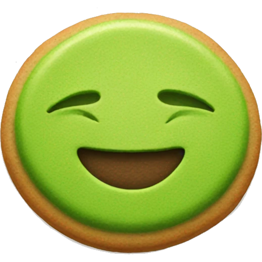 matcha cookies emoji