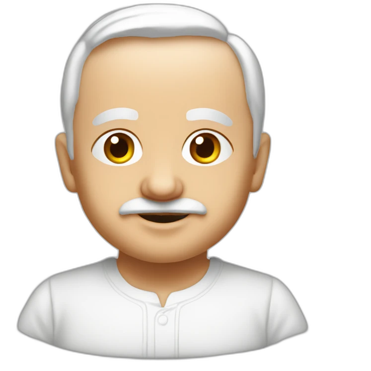 gülen bir bebek emoji