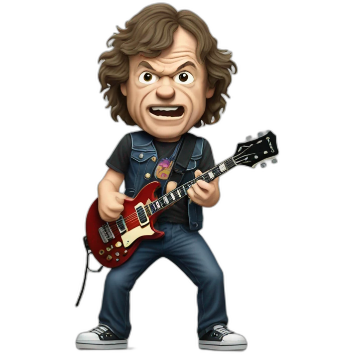 angus young from acdc emoji