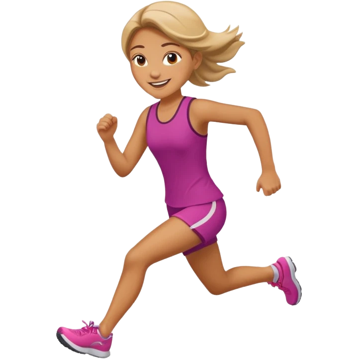 run girl emoji
