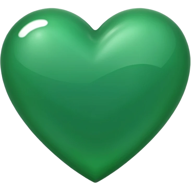 green heart emoji