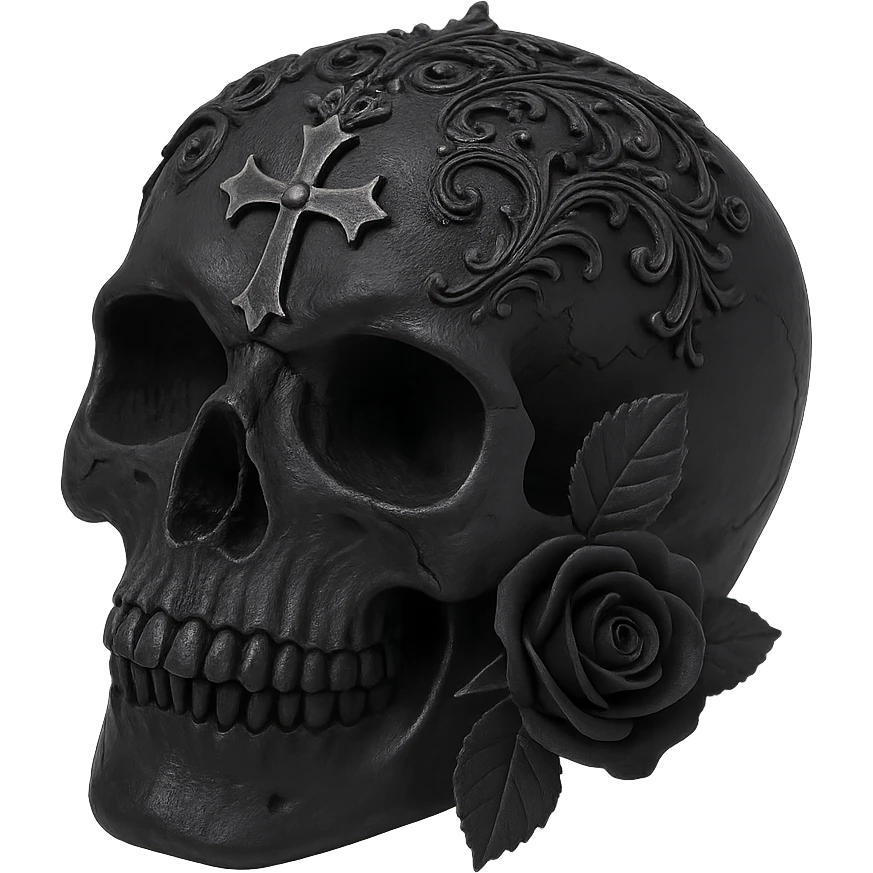 goth object, remove background  emoji