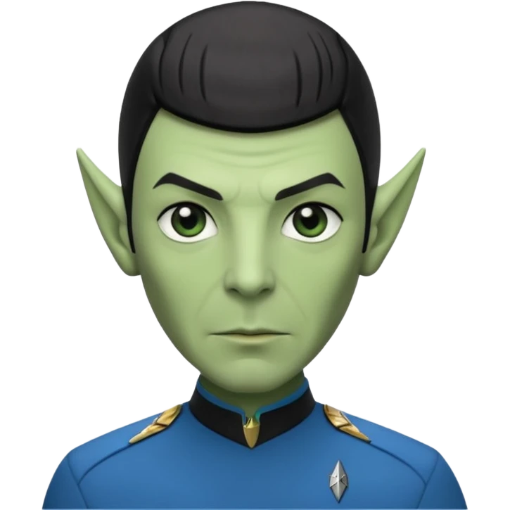 Star trek starfleet mr spock emoji