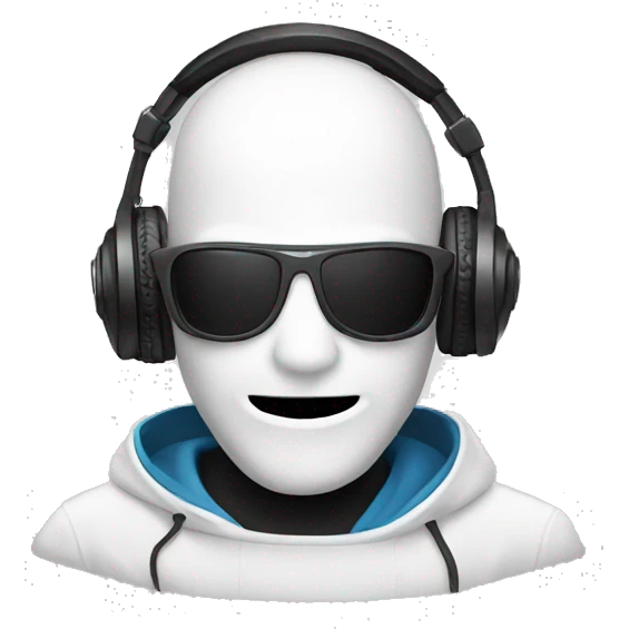 dj hacker a mask emoji