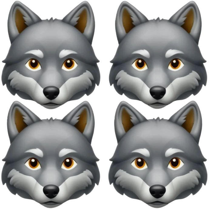 Manada de lobo emoji