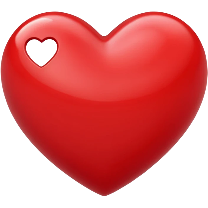 coração 3d emoji