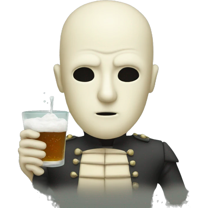 pinhead drinking emoji