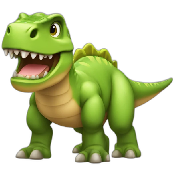 Homme sur dinosaure emoji