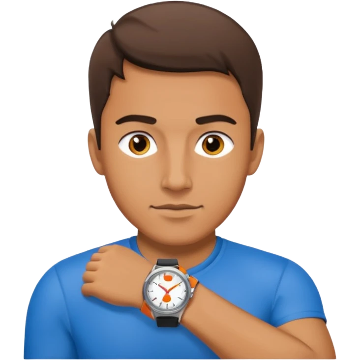 man with sport Watch emoji