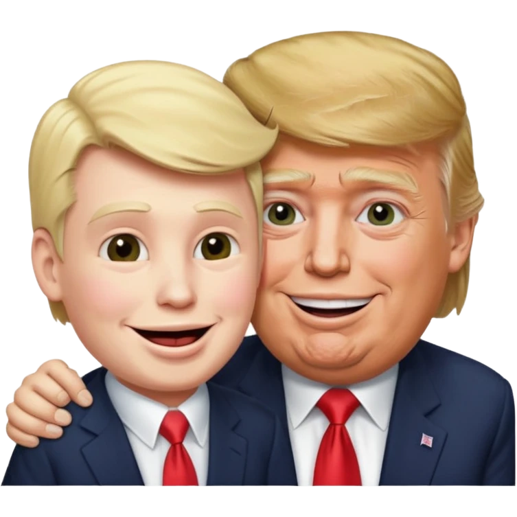 Trump giving Bubba a bj emoji