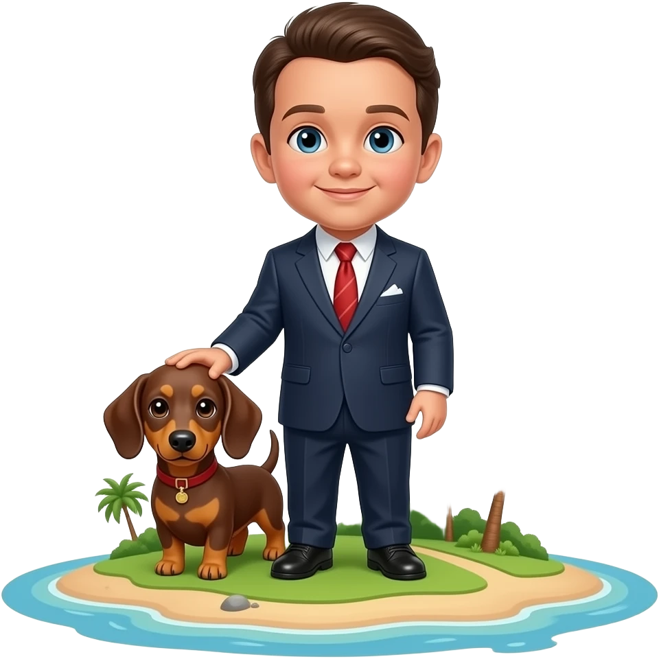 Dominic Goldrup-Osorio who is a rich baby multi-billionare who lives on a private island with a wiener dog names mia and hes half spanish emoji