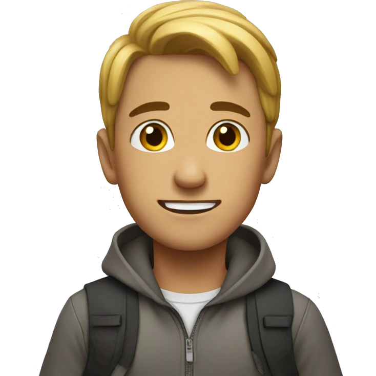 A boy wants emoji