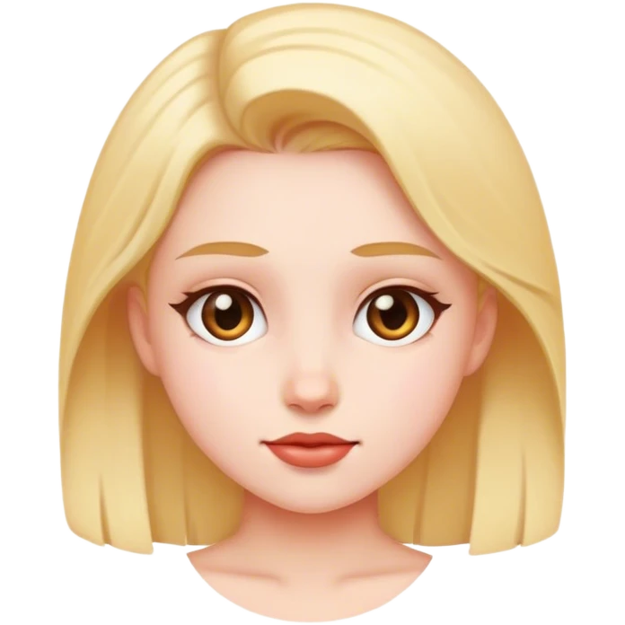 portrait of a girl emoji