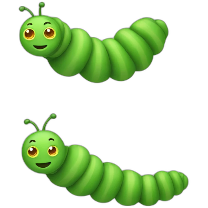 mathematical caterpillar emoji
