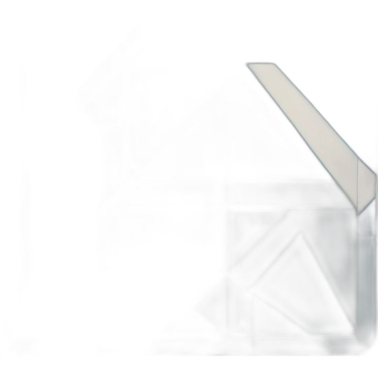 square tangram with blue hues emoji