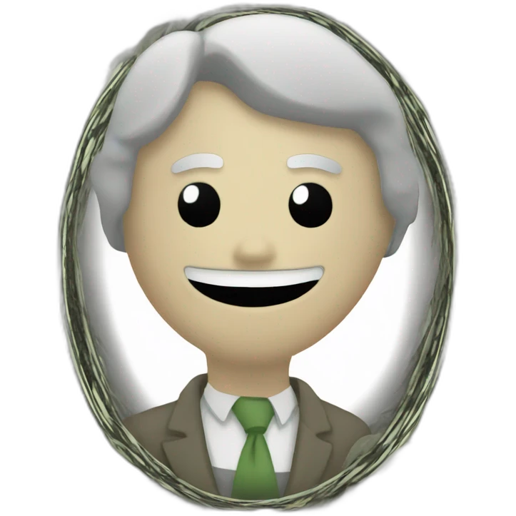 a dollar emoji