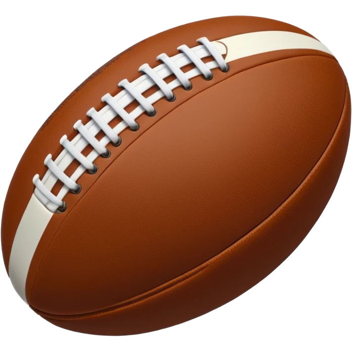 Rugby ball emoji