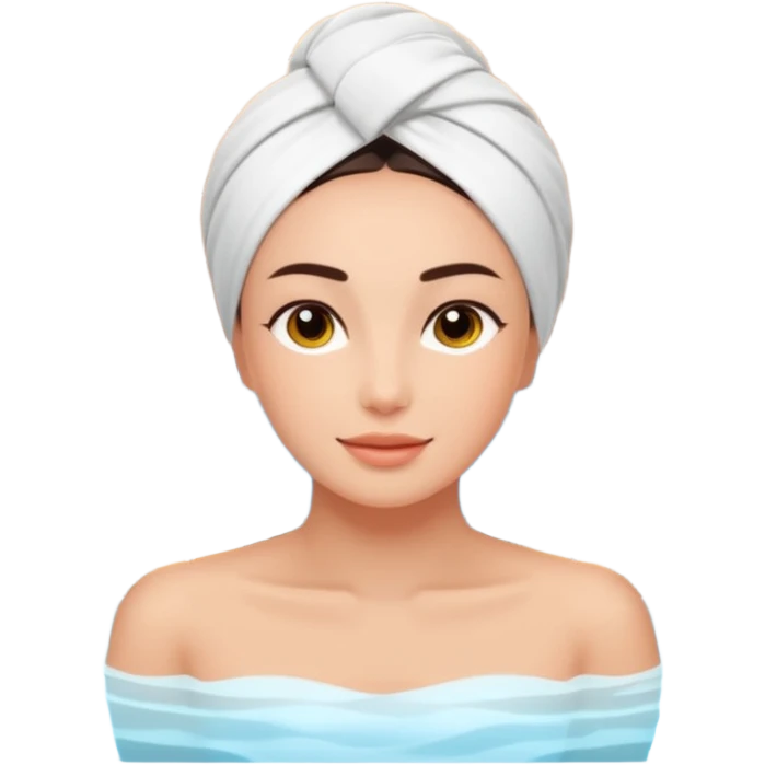Spa time emoji