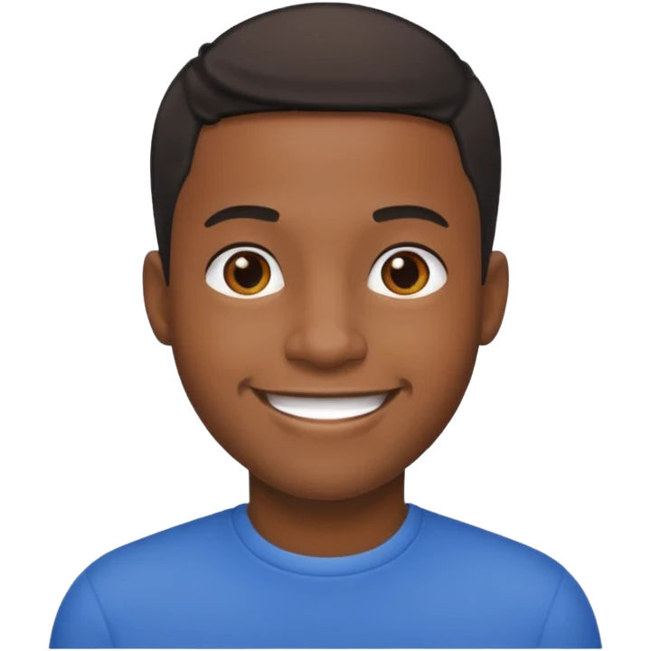 Black guy emoji