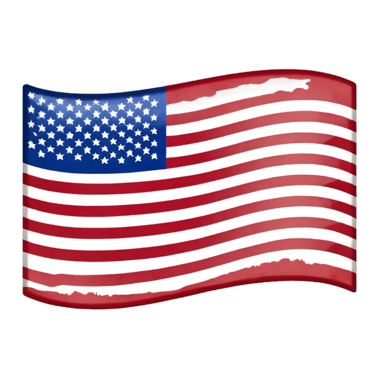 upside down american flag emoji
