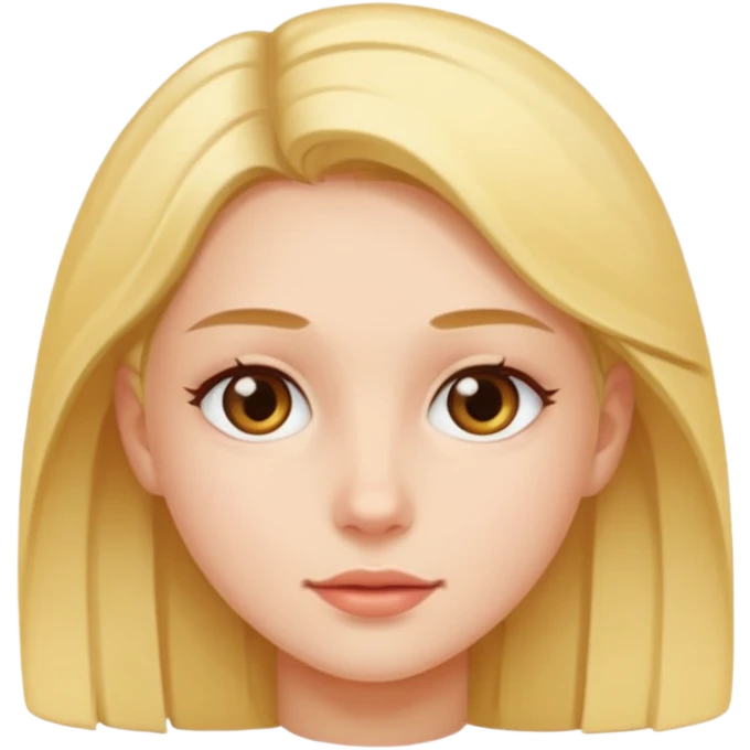 Flat chested girl emoji