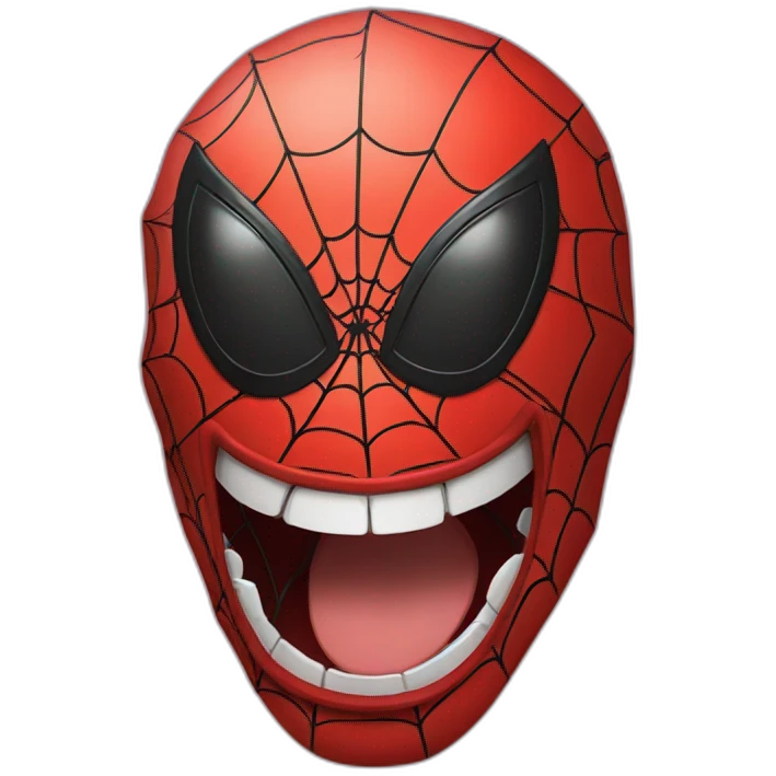 Spiderman  laugh  emoji