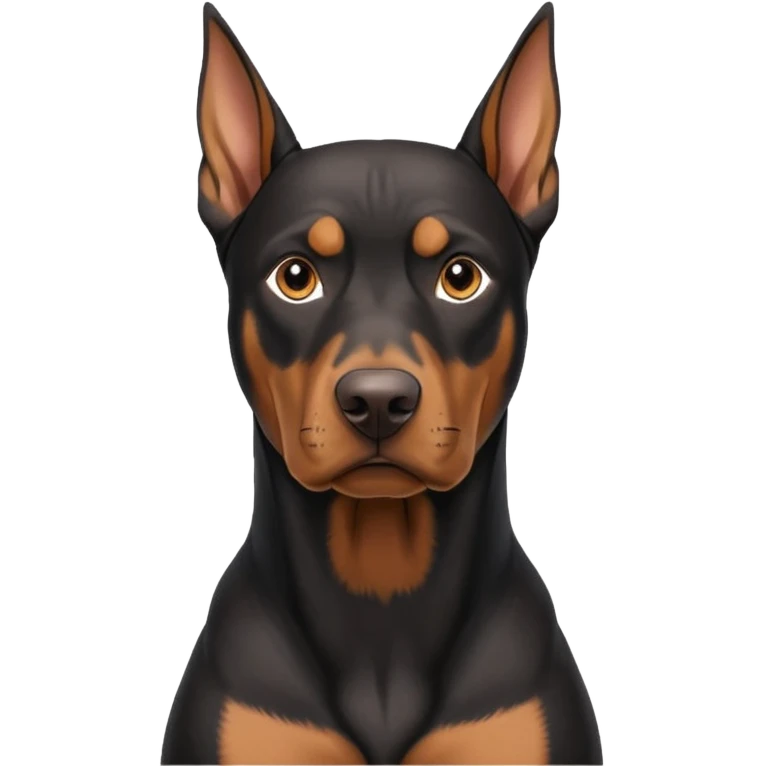 Dobermann european uncropped emoji