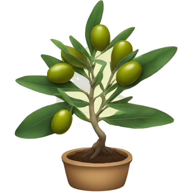 Olive plant emoji
