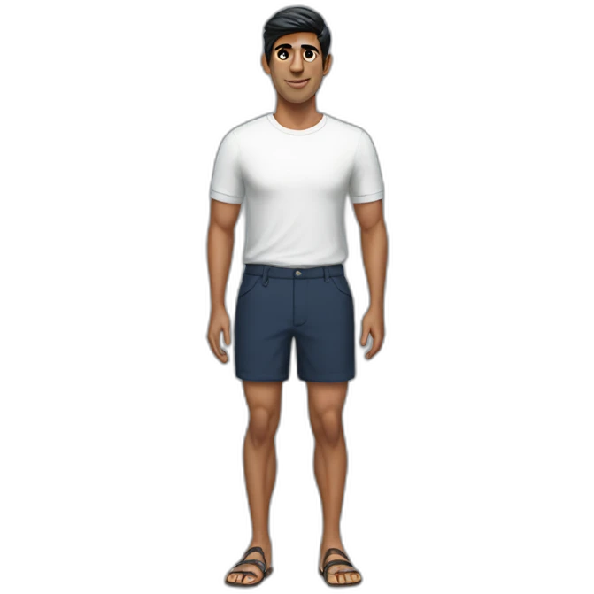 Rishi Sunak short trousers emoji