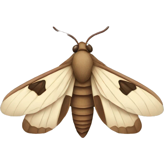 Moth emoji