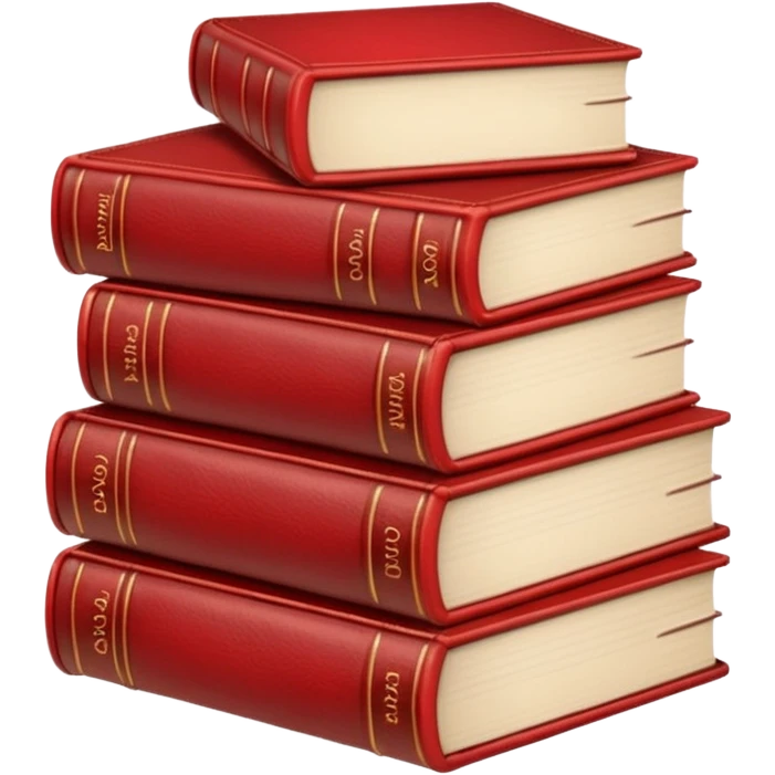 red Books emoji