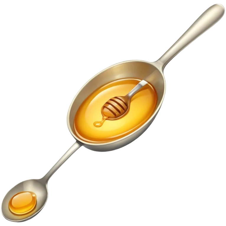 spoon with honey emoji