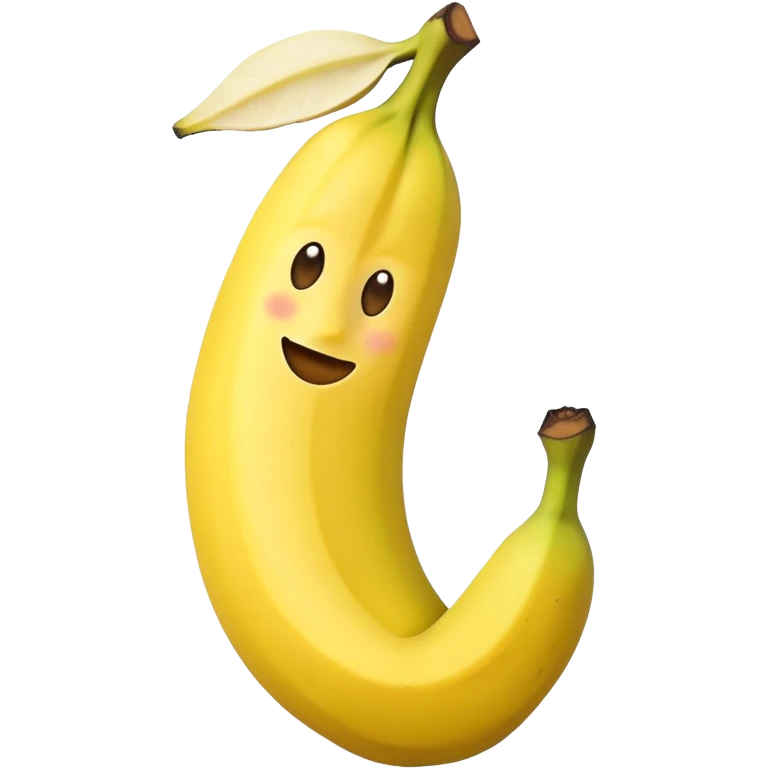 banana with banana head emoji