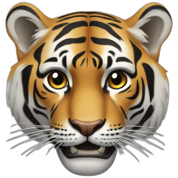 Tigre motorista emoji