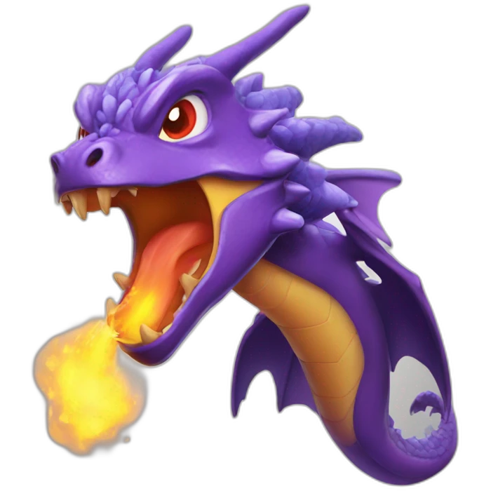 Dracaufeu shiny emoji