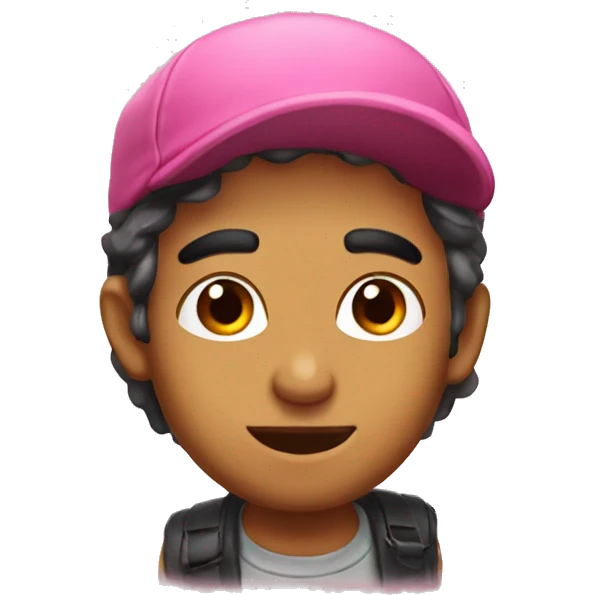Pino rosa emoji