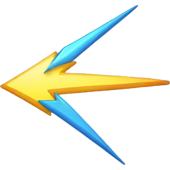 LIGHTNING BOLT emoji
