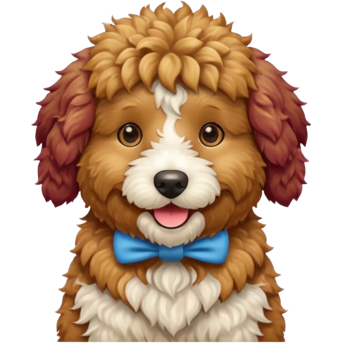 golden doodle dog emoji