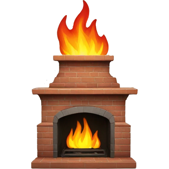 Fire place  emoji