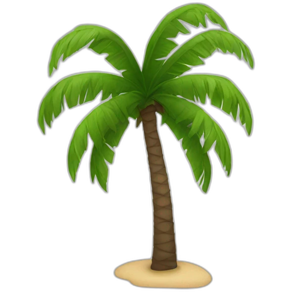 Palm tree emoji