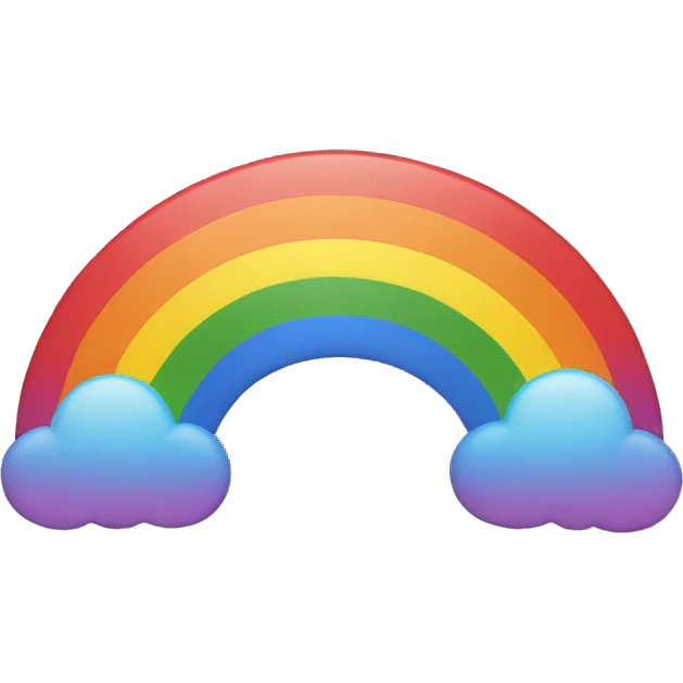 Rainbow emoji
