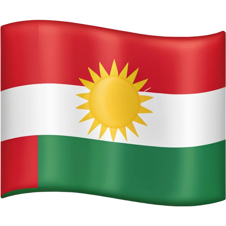 Kurdistan flag emoji